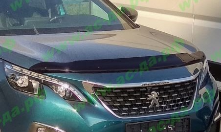 дефлектор капота peugeot 3008 sim